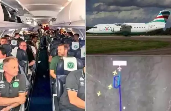 Plane carrying Brazilian team crashes in Colombia, many feared dead